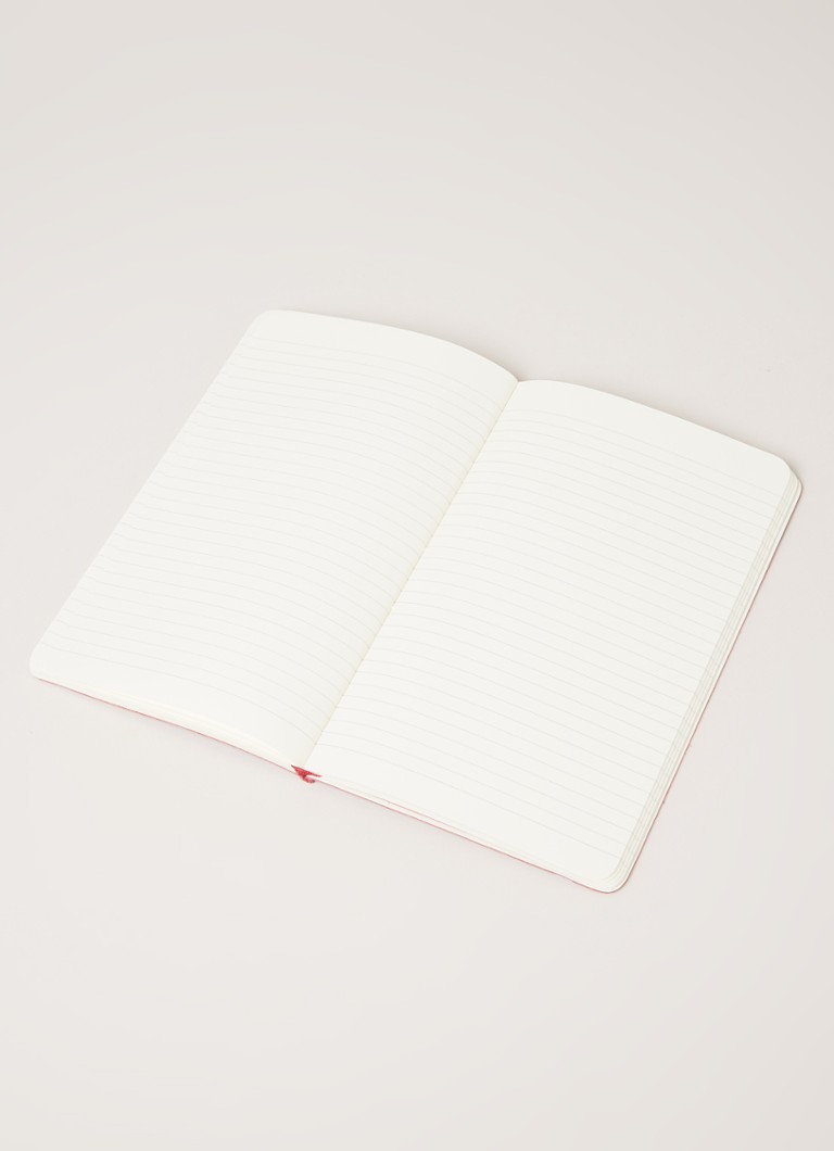 Moleskine Nb, legată în piele, roșie