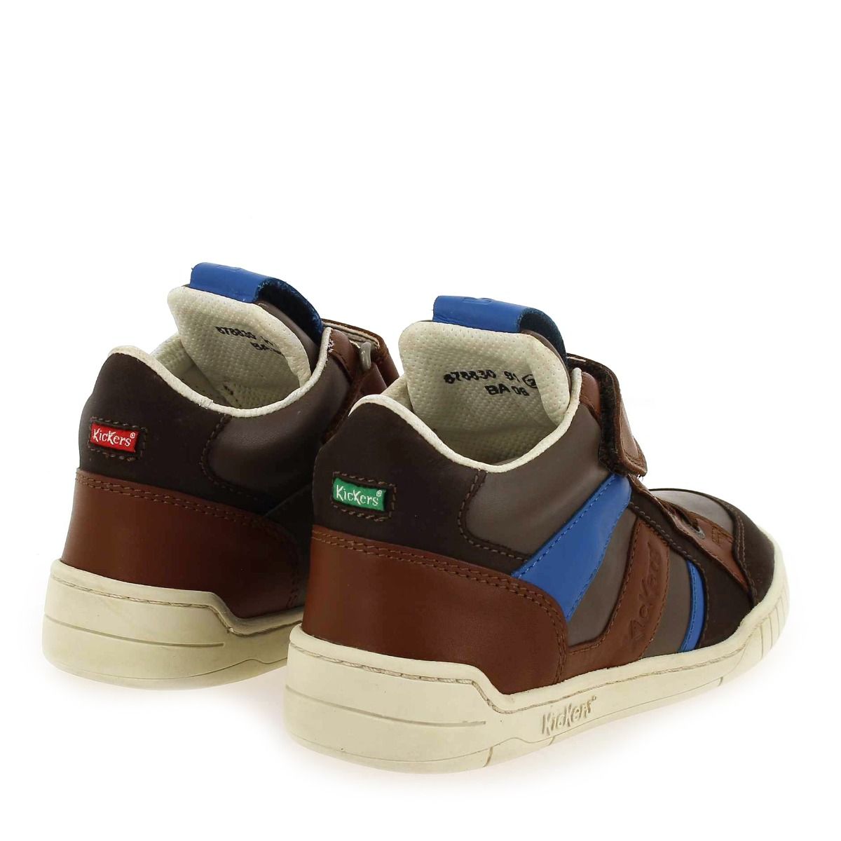 Kickers  WINCKY  - Marron Bleu