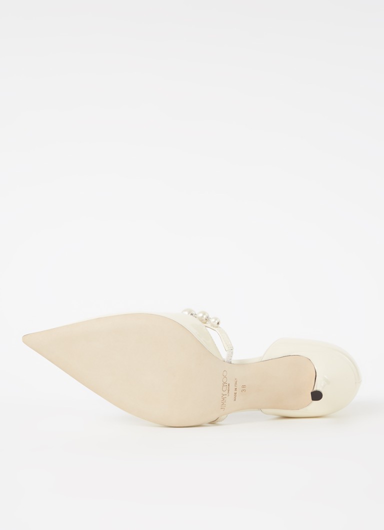 Jimmy Choo Aurelie pump in patent leather with crystal