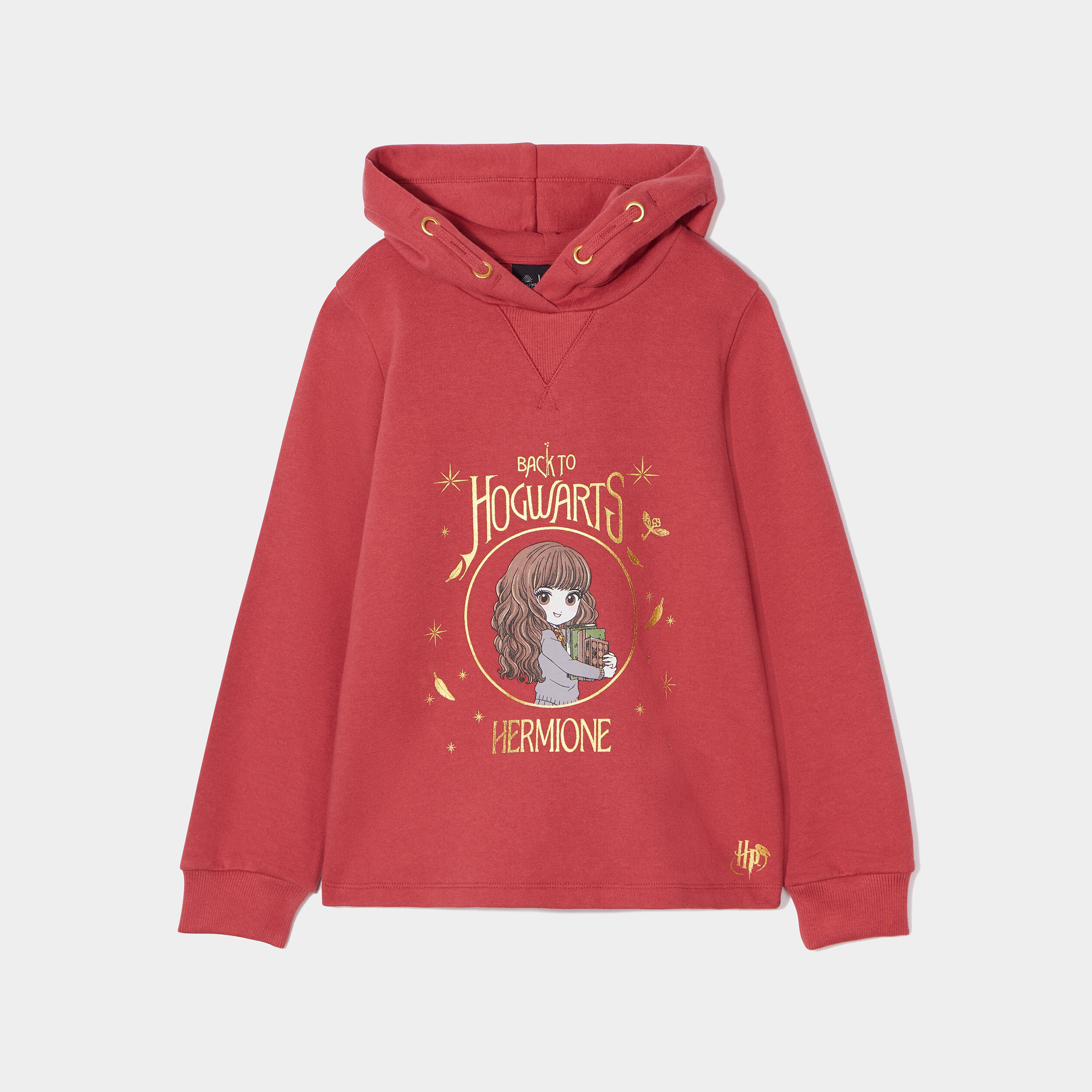 Sweat à capuche hoodie Harry Potter rose framboise fille | La Halle