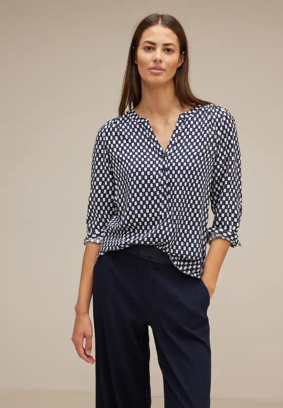 Street One Bluse mit Minimalprint