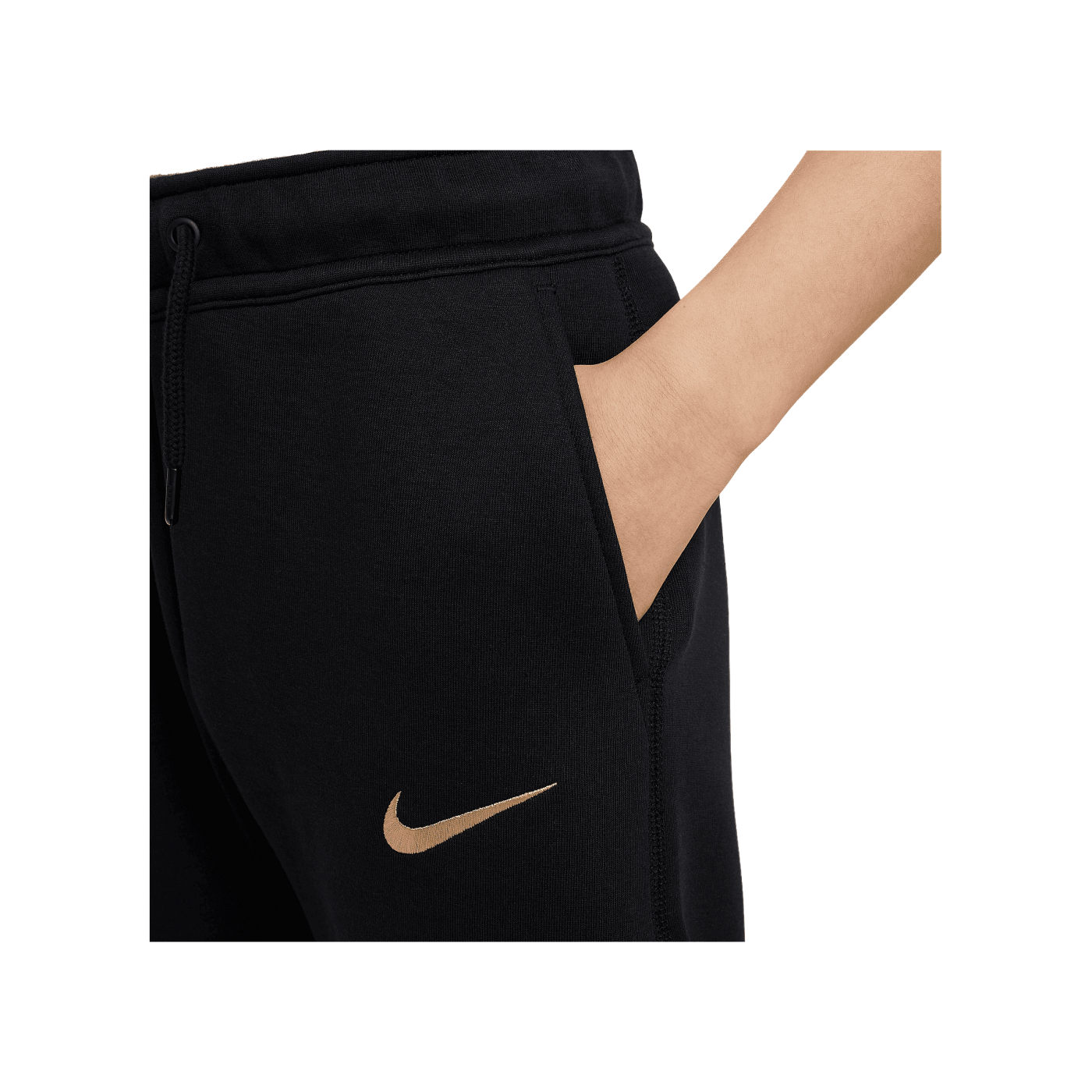 Nike FC Barcelona Tech Fleece Trainingshose Kids Schwarz F010