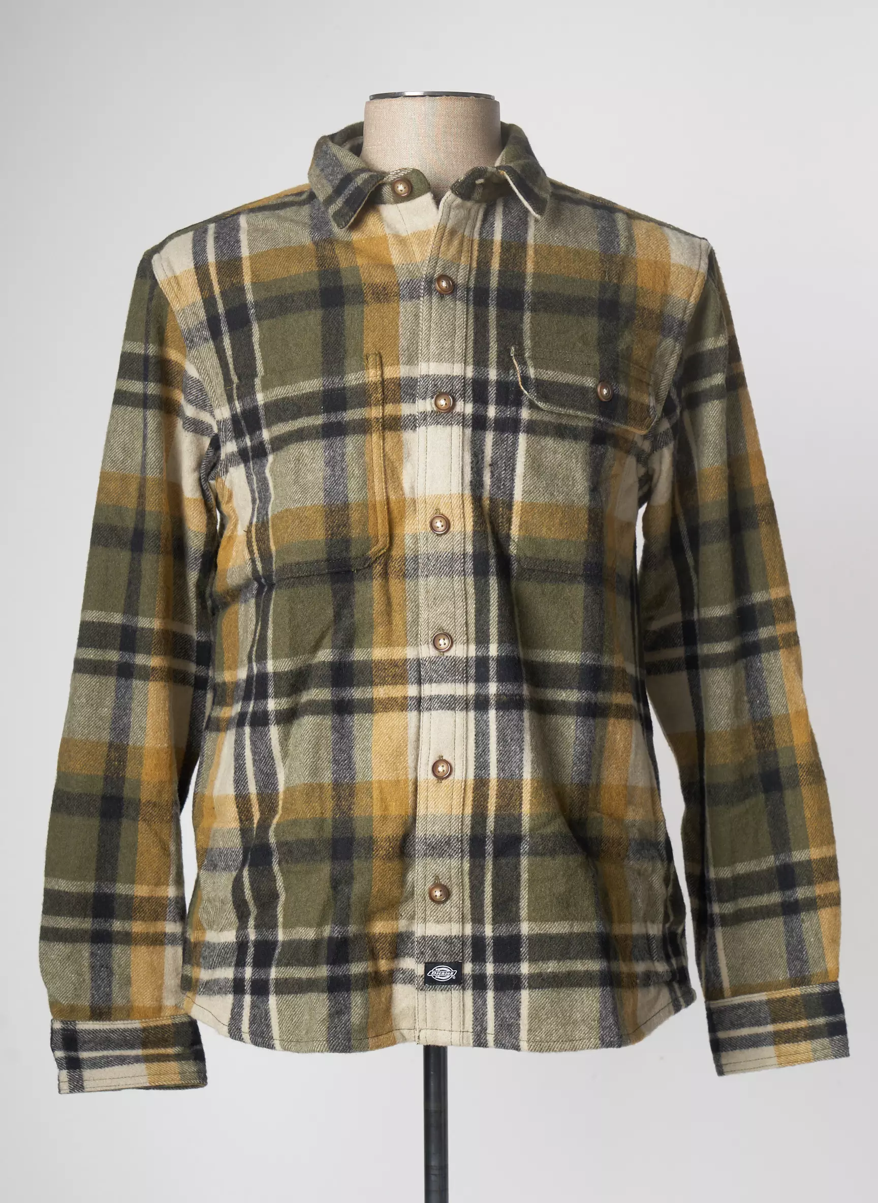 Dickies Manches Longues Homme couleur vert