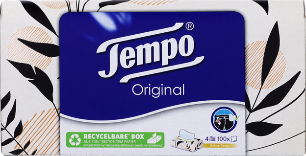 Tempo Taschentücher Box Original