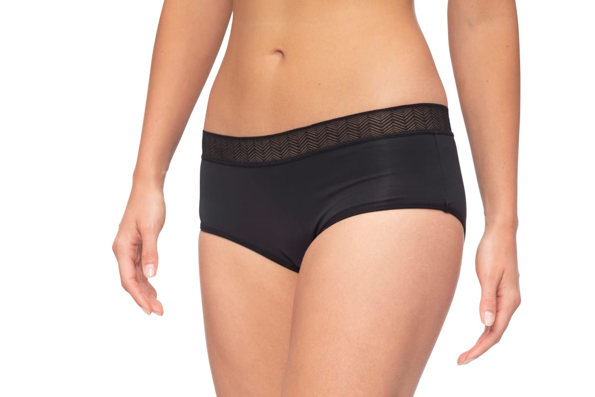 Periodenunterwäsche Hipster schwarz Gr. M, 1 St