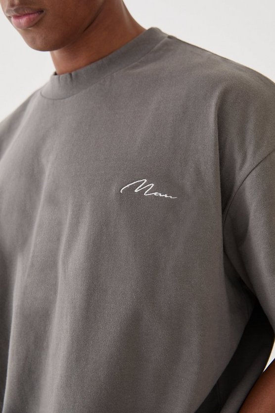 Oversize Man Signature T-Shirt