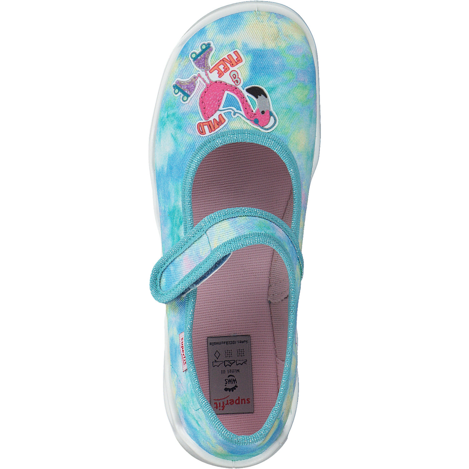 Superfit BUBBLE 06271, Hausschuhe, Kinder, Blau