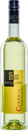2022 Weißer Burgunder Classic trocken - Weingut Burghof Oswald