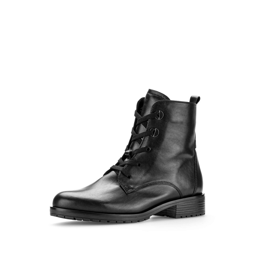 Gabor comfort Schnürstiefelette schwarz