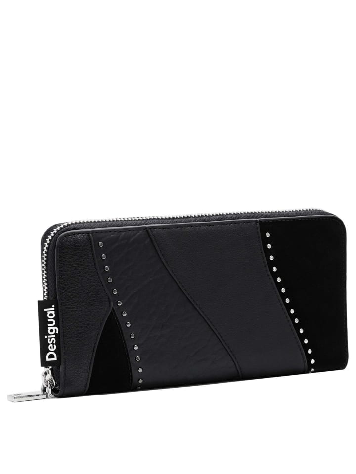 Desigual Kahlo Fiona - Geldbörse 12cc 20.5 cm (black) in schwarz günstig kaufen onesize