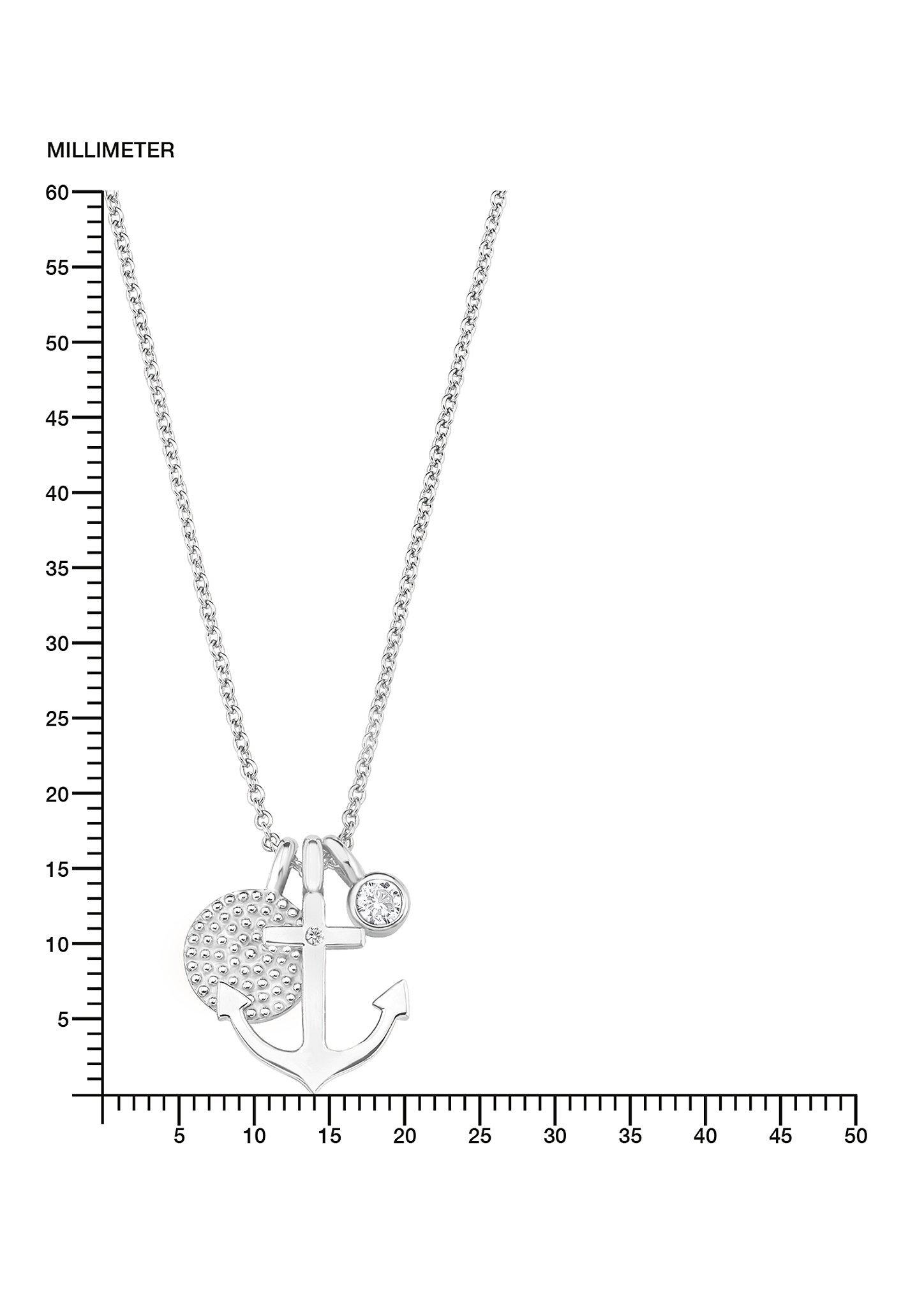 Silber-Halskette in maritinem Design  272.704.6411.0776-05E0