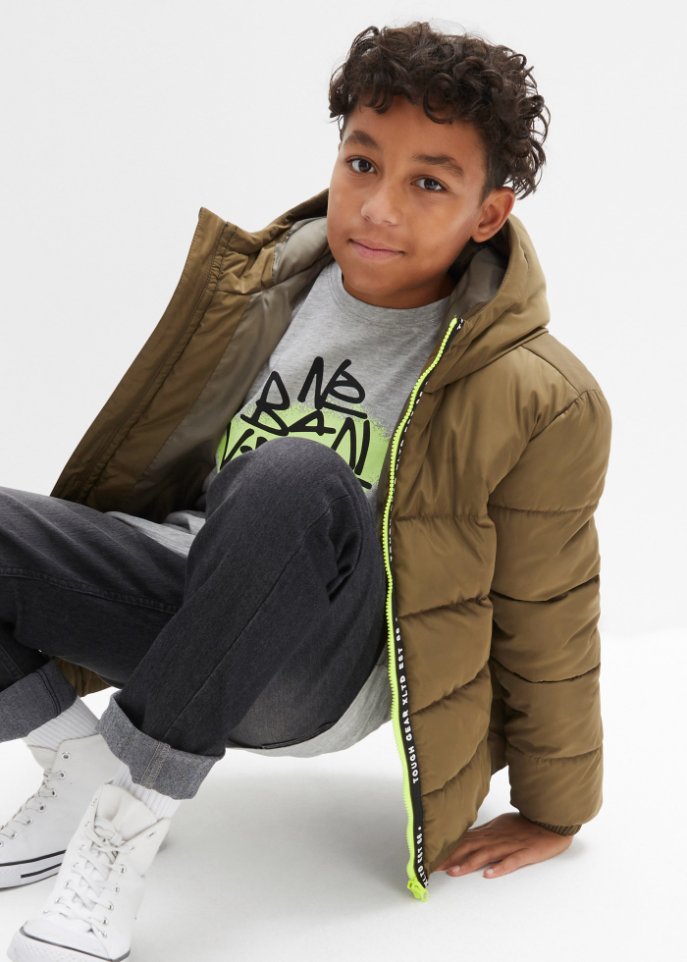 Jungen sportliche Winterjacke