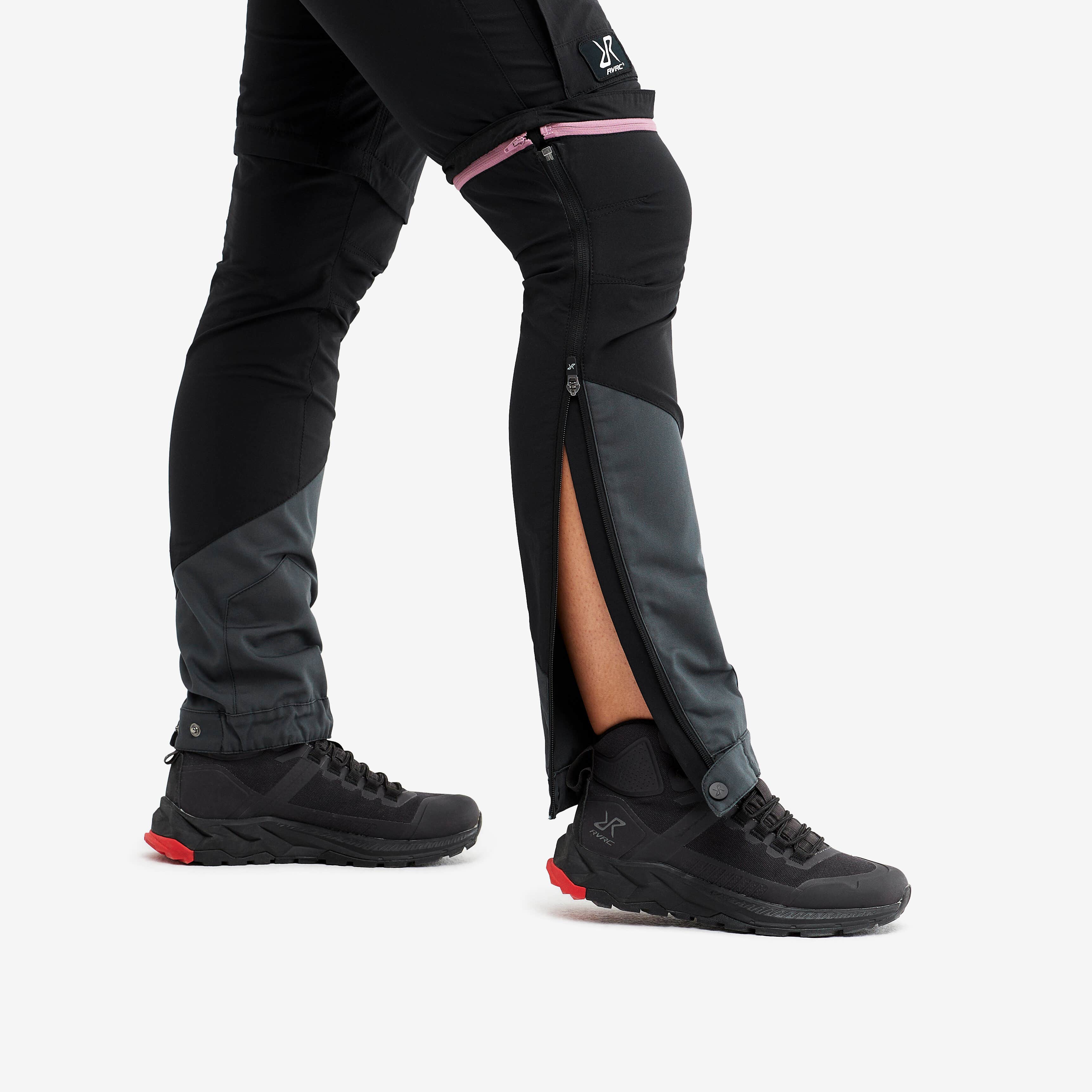 Silence T-zip Pants Femme Black