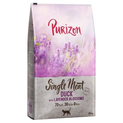 Purizon 6,5 kg + 6 x 70g Pouch Hühnerfillet mit Lachs