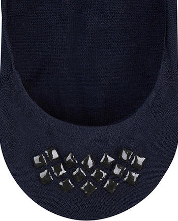 Falke, Serie Cool 24/7, Füsslinge, Bio Baumwolle, navy