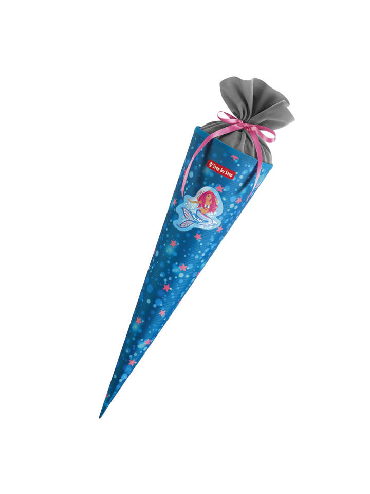 Step by Step Schultüte, mit eingenähtem Bändchen in Mermaid Lola günstig kaufen onesize