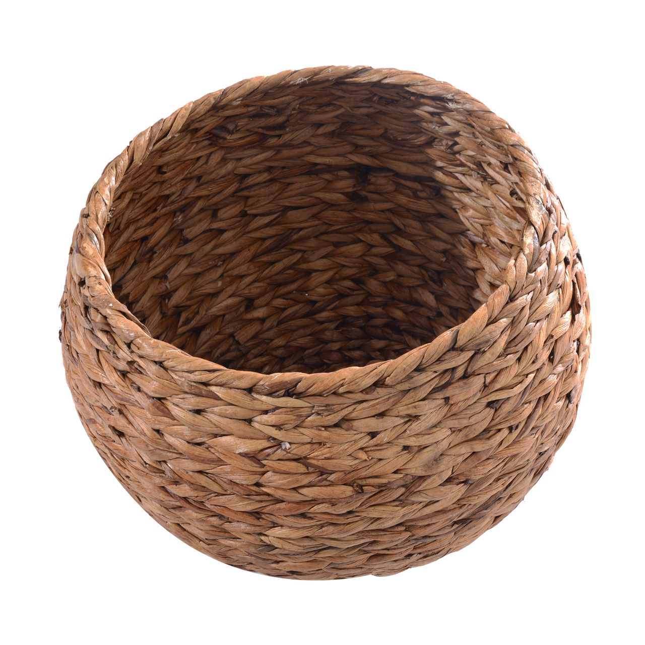 PawHut Rattan Katzenkorb Katzenhöhle Katzenbett mit Kissen Hellbraun