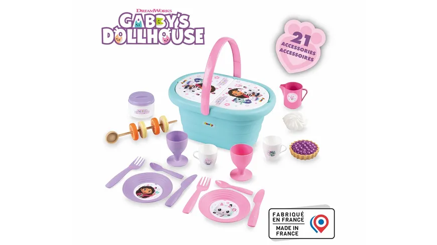 Smoby - Gabby's Dollhouse Picknickkorb