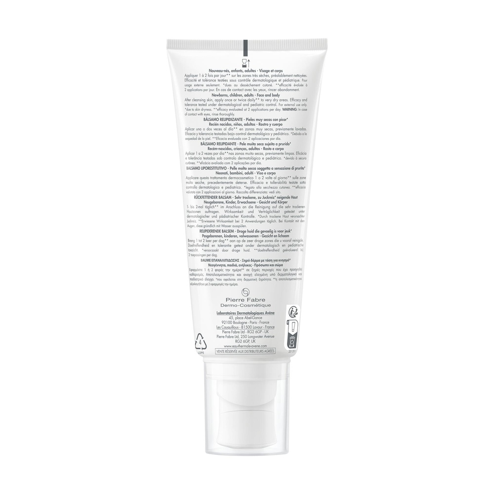 Avène Xeracalm AD Baume Relipidant 200 ml Baume