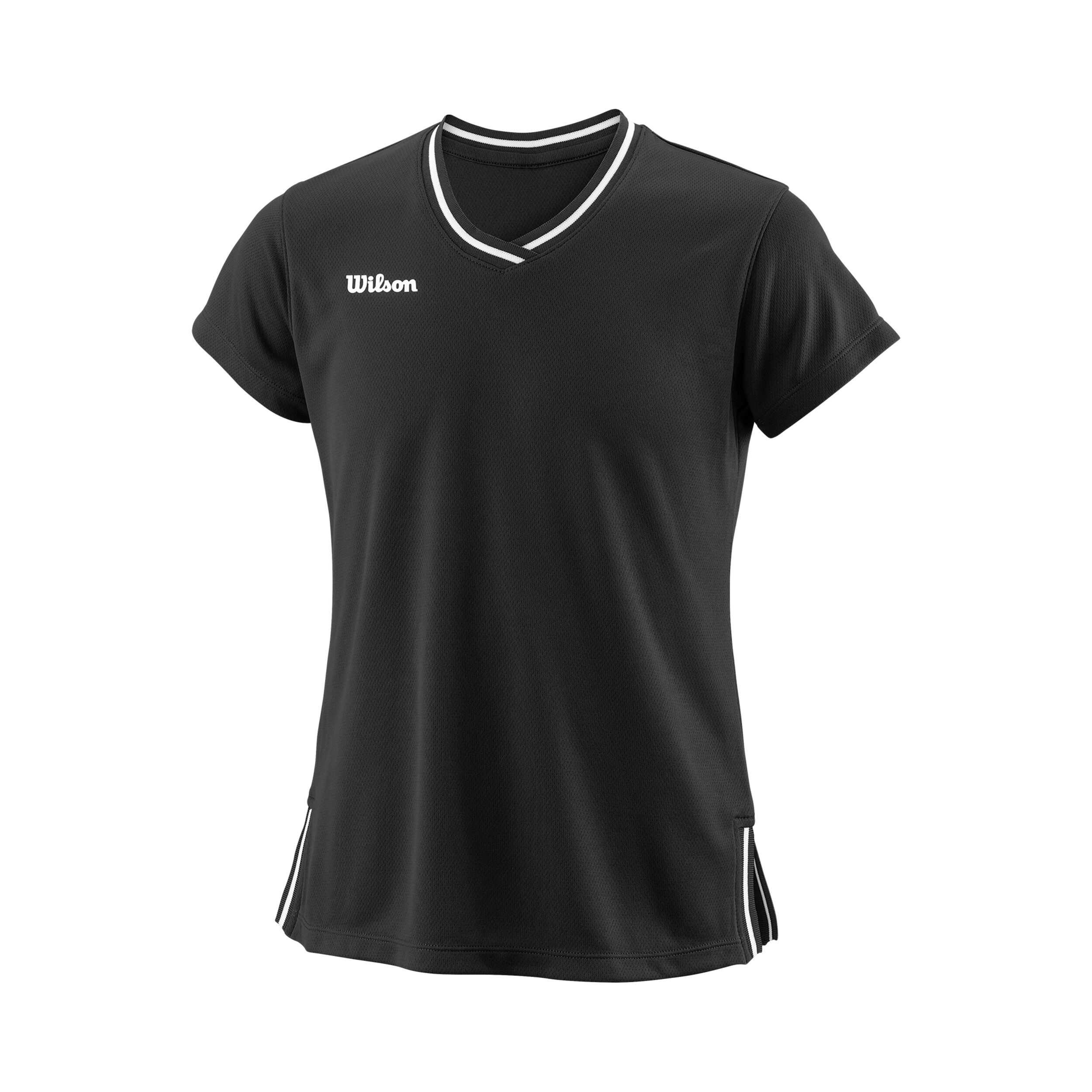 Team T-Shirt Mädchen - Schwarz