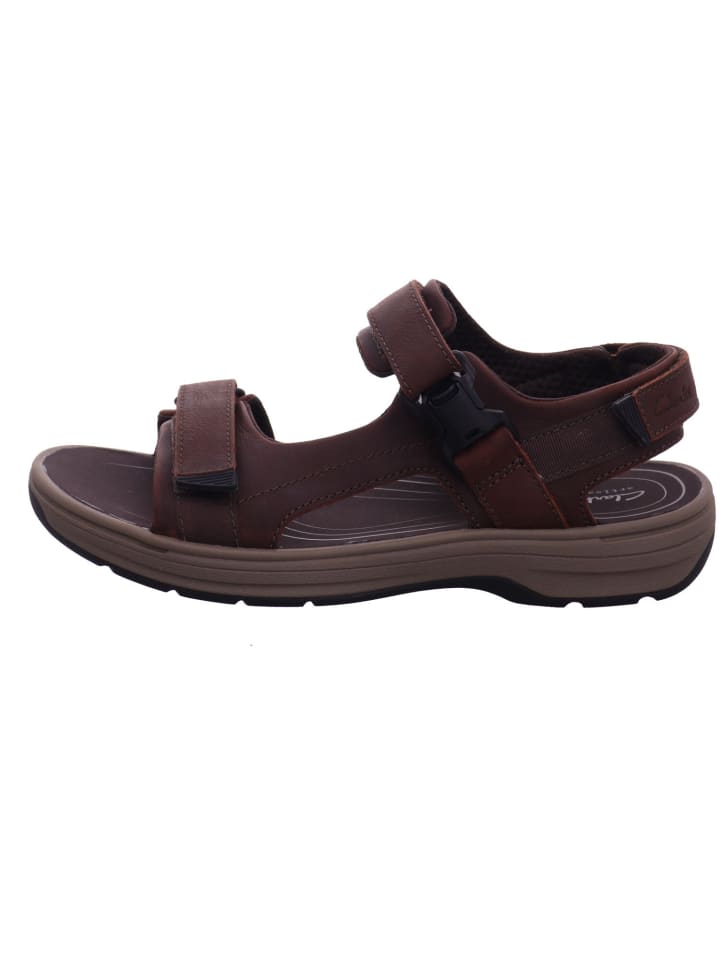 Clarks Treckingsandalette in braun günstig kaufen