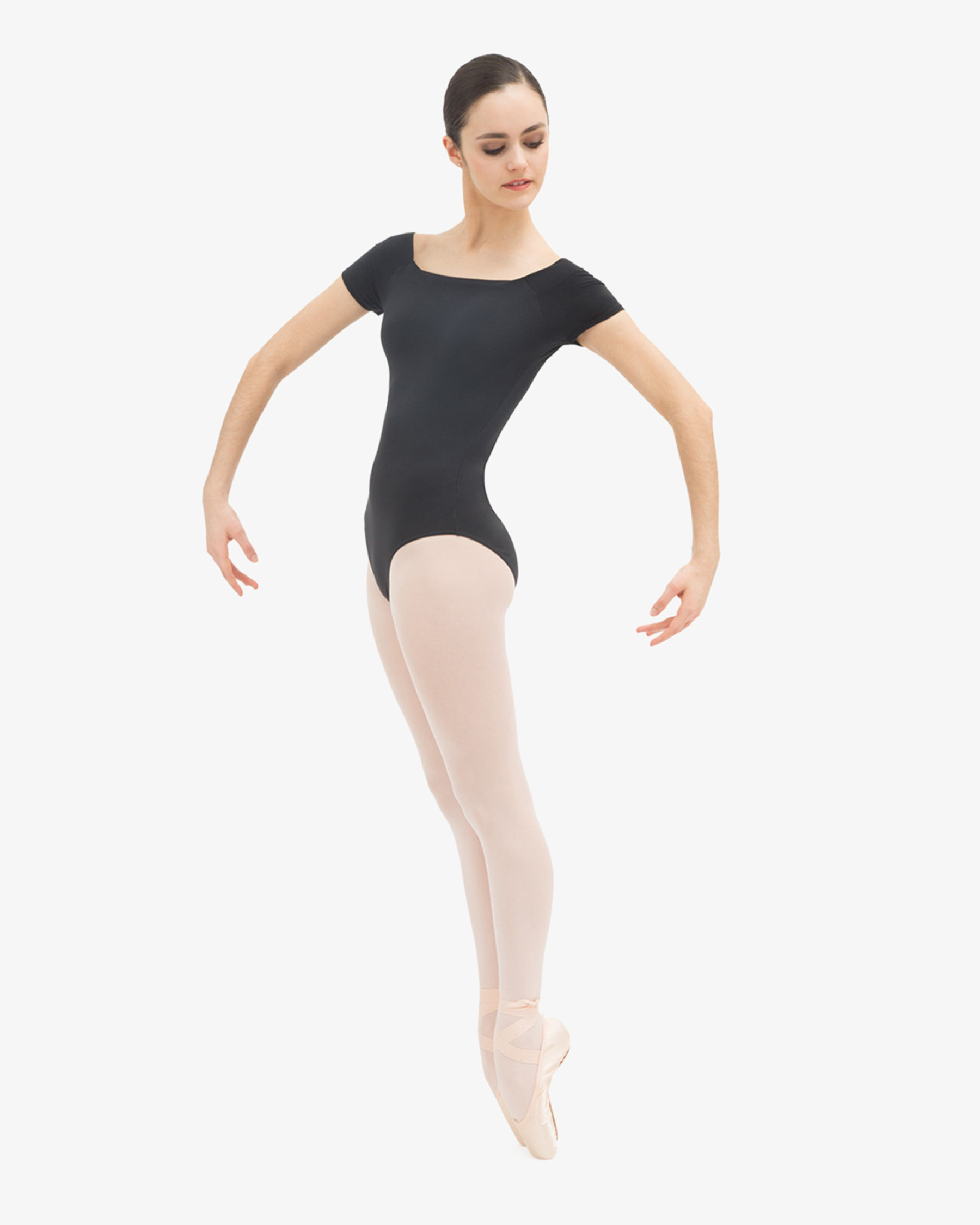Short sleeved leotard