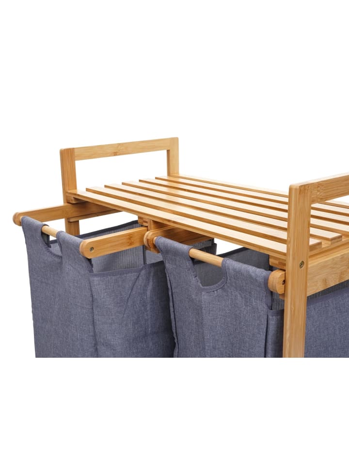 MCW Wäschesammler B83, Dunkelgrau günstig kaufen onesize