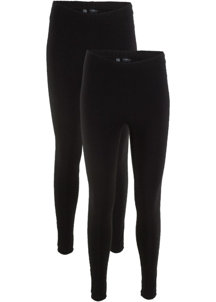 Stretch-Leggings (2er Pack)