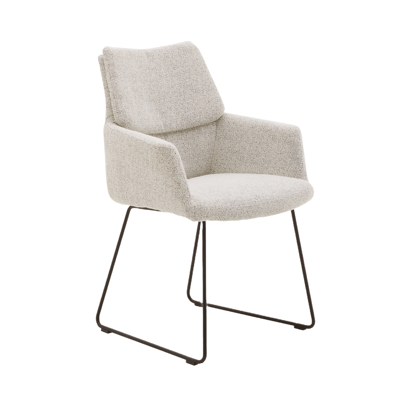 Interliving Kufenstuhl 5118 Boucle Champagne