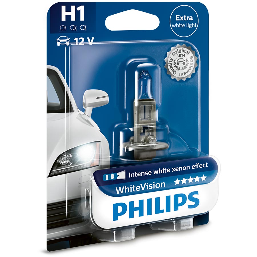 Philips WhiteVision H1 Glühlampe +60%, 1 Stück - ATU