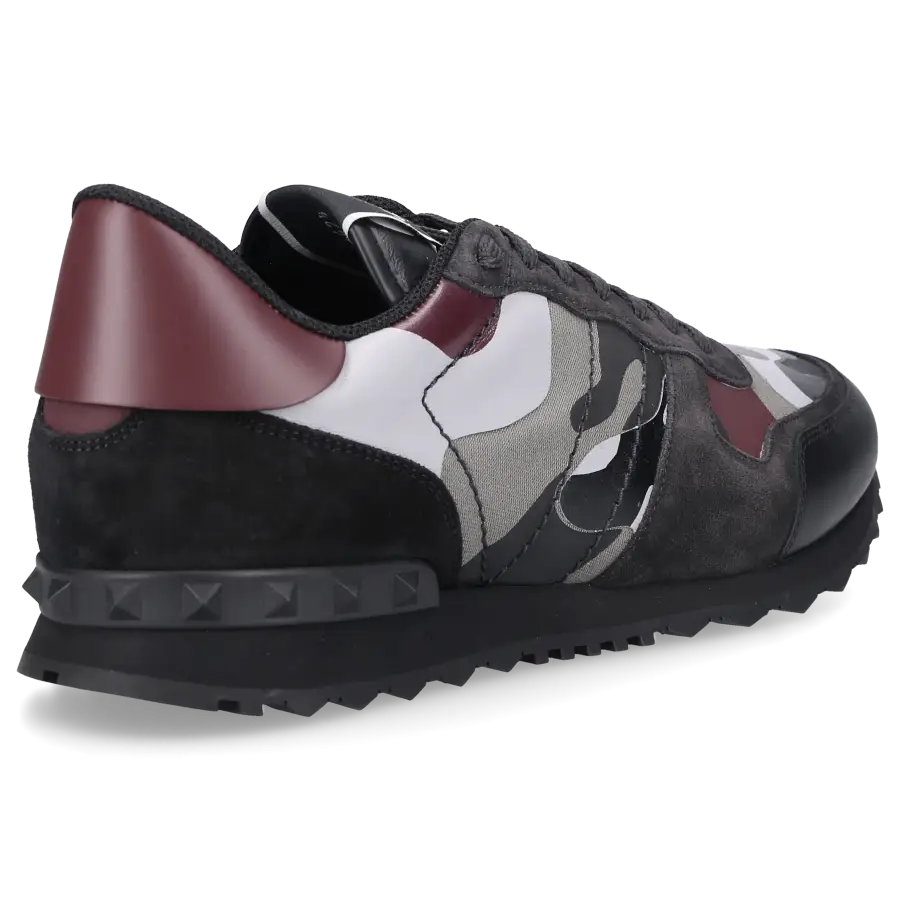 Valentino Garavani - Sneaker low ROCKRUNNER Kalbsleder - schwarz