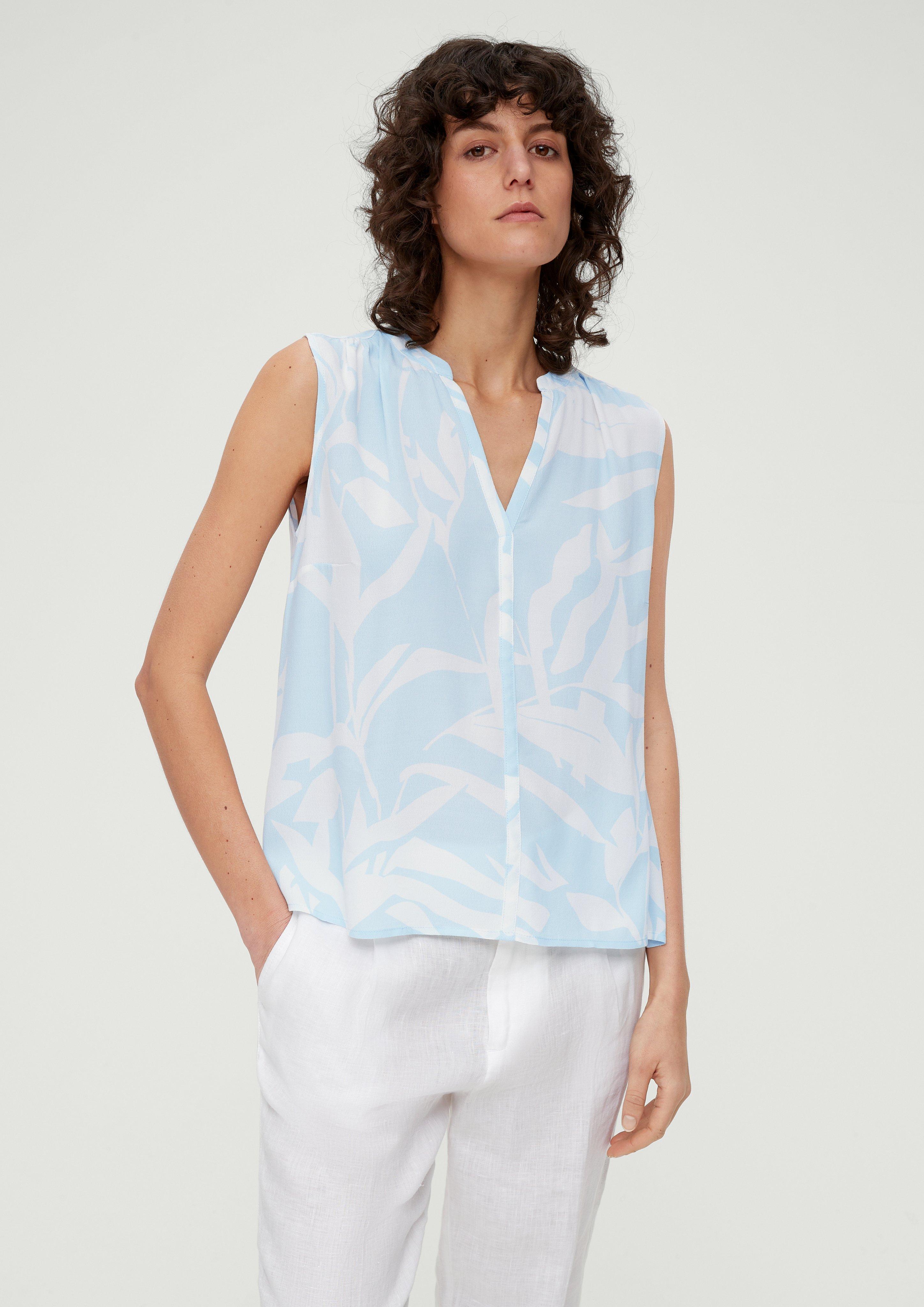 Viskosebluse mit Crêpestruktur  2131884-50A3