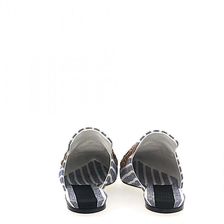 SANAYI 313 - Slipper 113002 Textil - blau