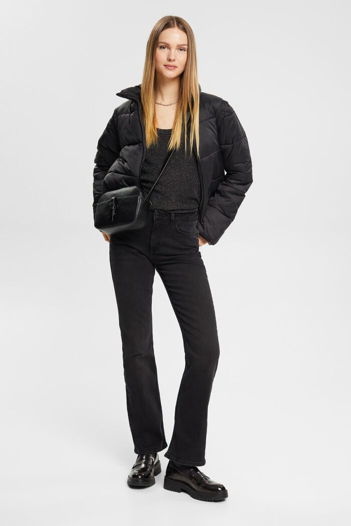 Bootcut Jeans mit mittlerer Bundhöhe