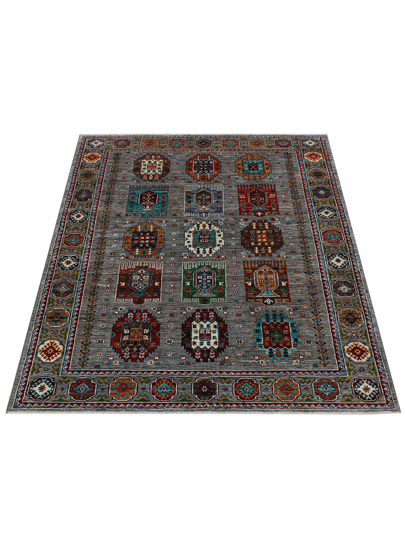 Kazak Ghazni ca. 152 x 209 cm, Unikat / Einzelstück