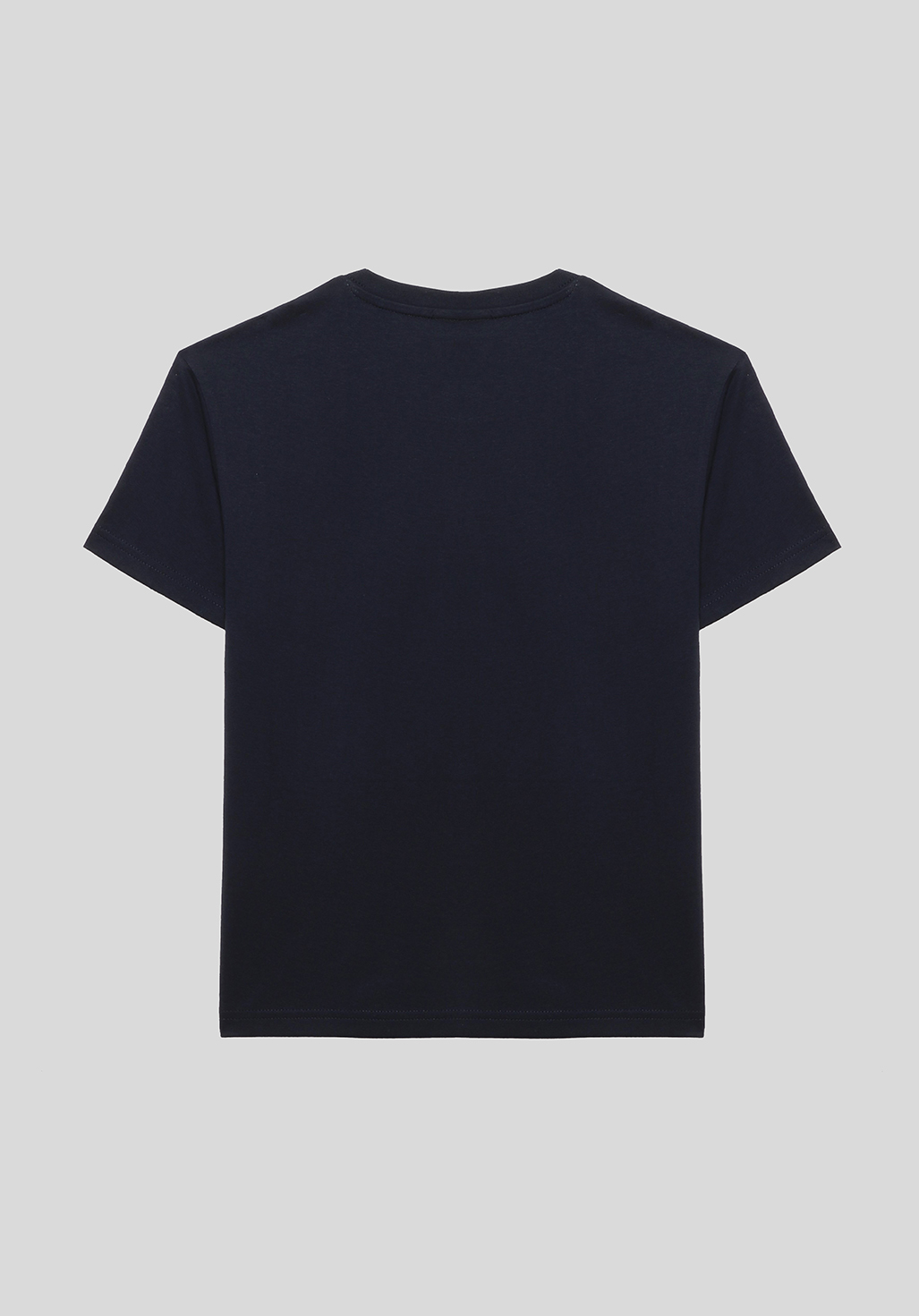 OWAN   T-shirt bleu Garçon 100% coton