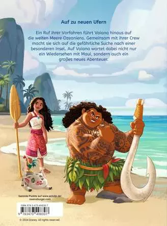 Disney: Vaiana 2 - Das Erstlesebuch zu Film 2