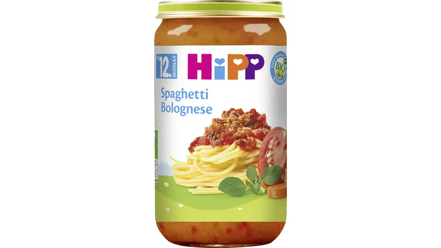 HiPP Menüs 250g: Spaghetti Bolognese 250 g