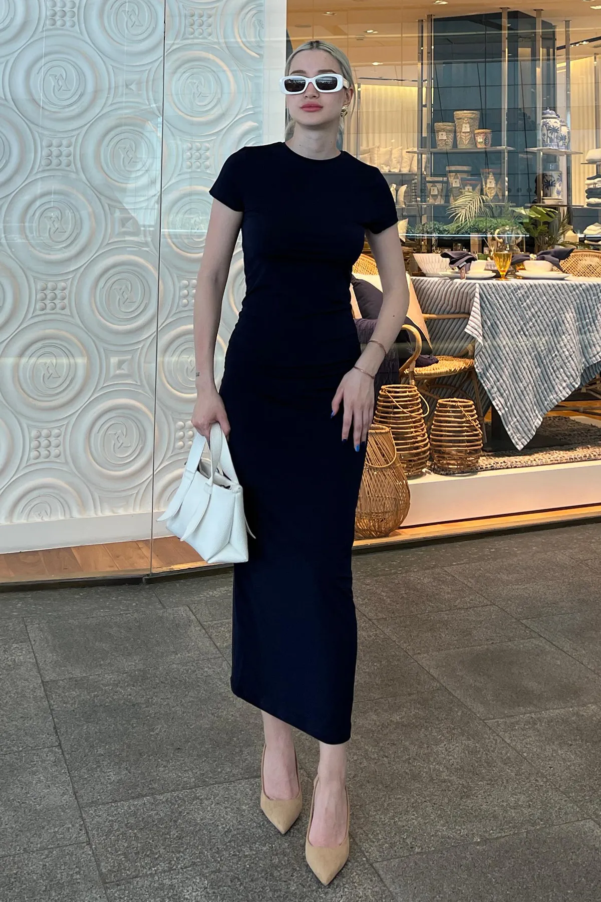 Madmext  Kleid - Dunkelblau - A-Linie