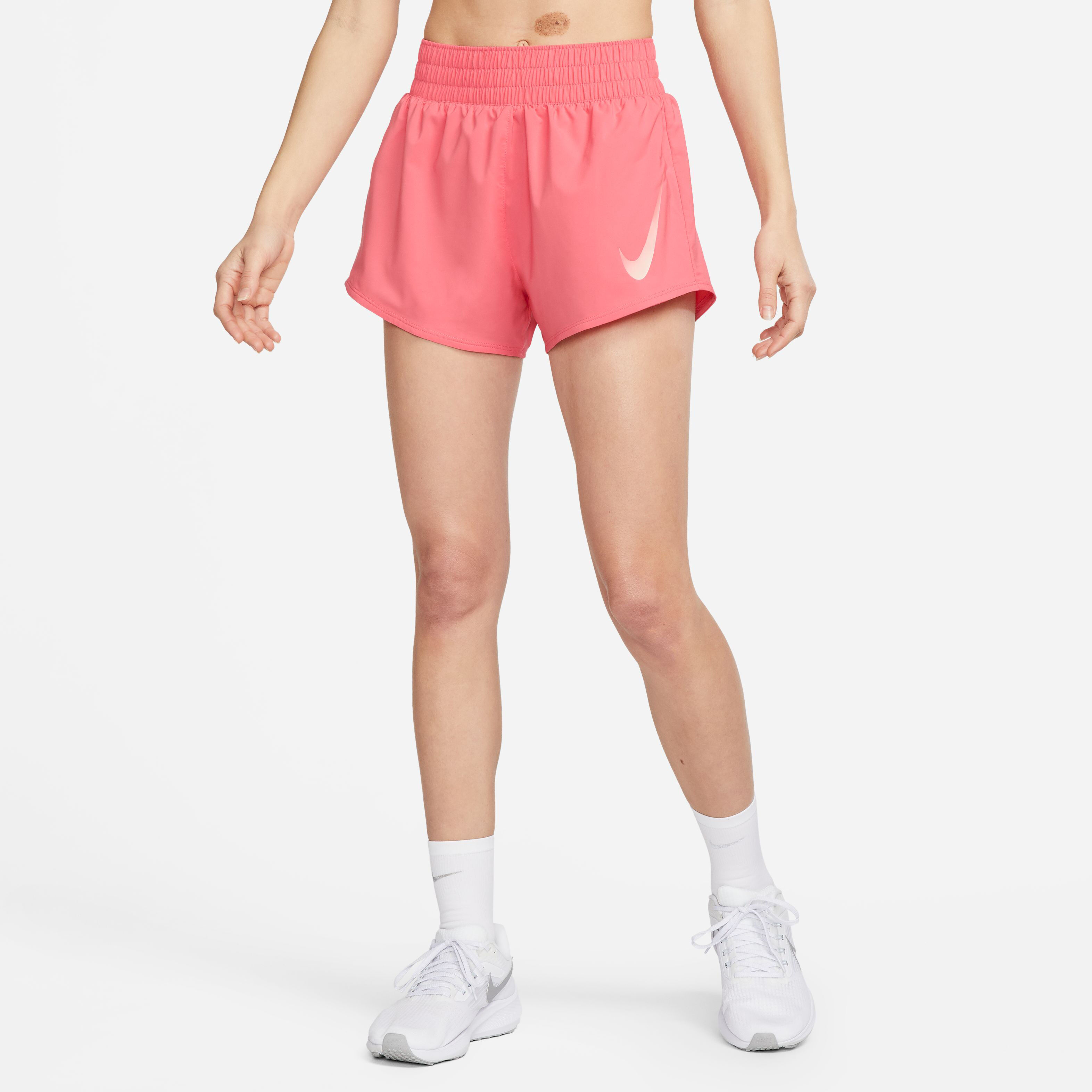 Swoosh Shorts Damen - Apricot