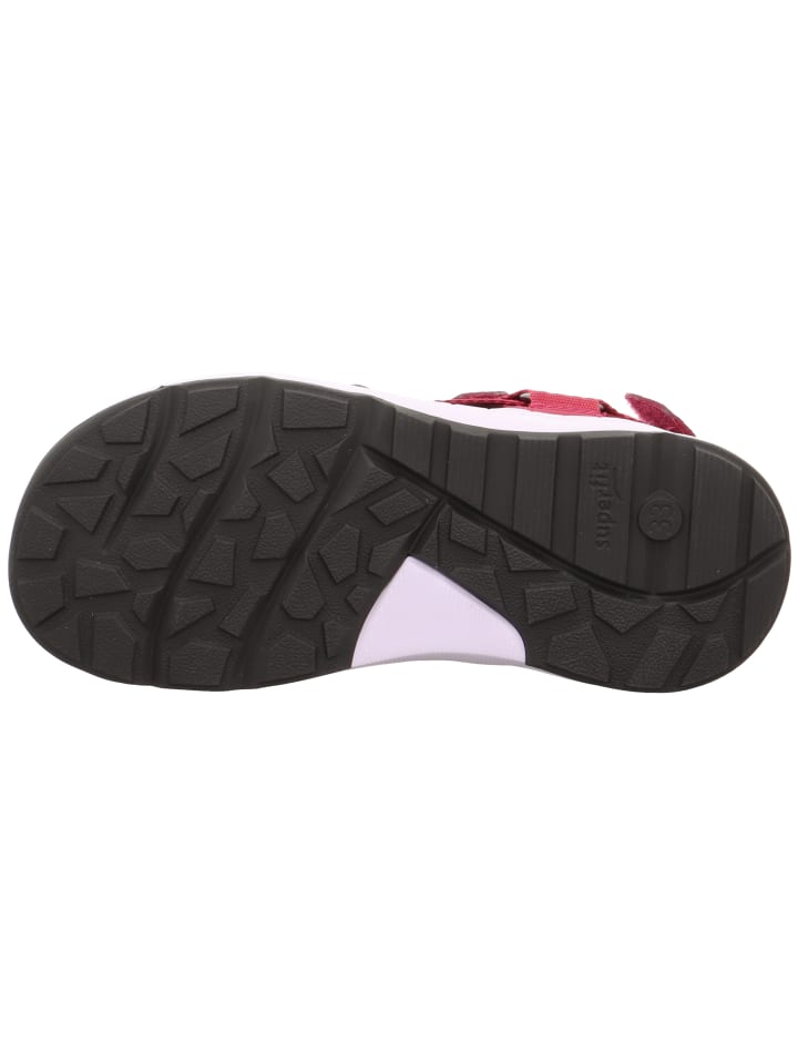 superfit Sandale CRISS CROSS in Rot/Grün günstig kaufen