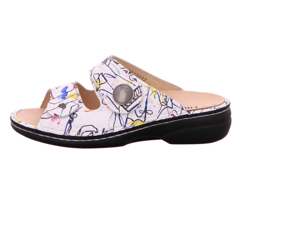 FINN COMFORT Klassische Sandalen weiss