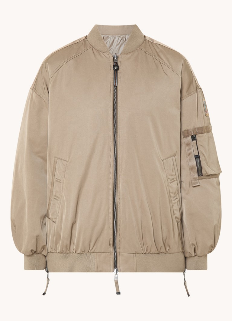 Giacca bomber trapuntata reversibile Parajumpers con imbottitura in piuma