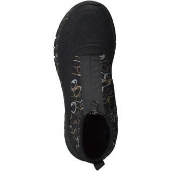 Rieker Sneaker Bootie in schwarz
