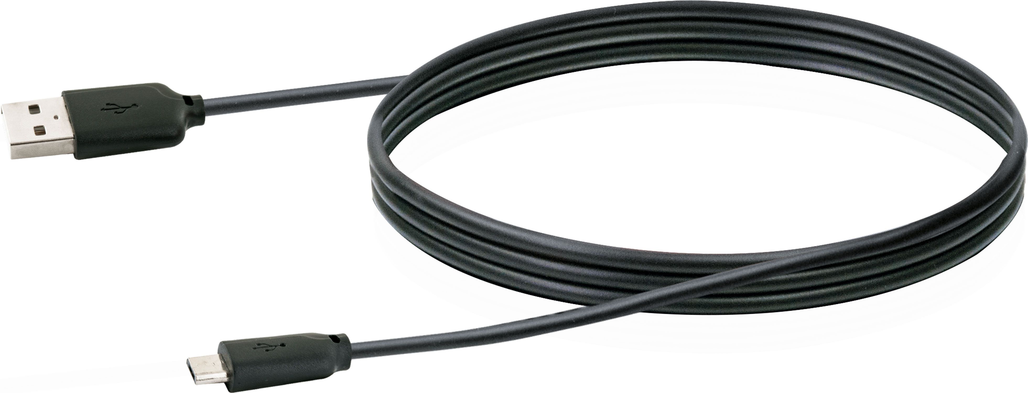 Schwaiger LSET200 schwarzes 12-Volt Micro-USB Ladeset