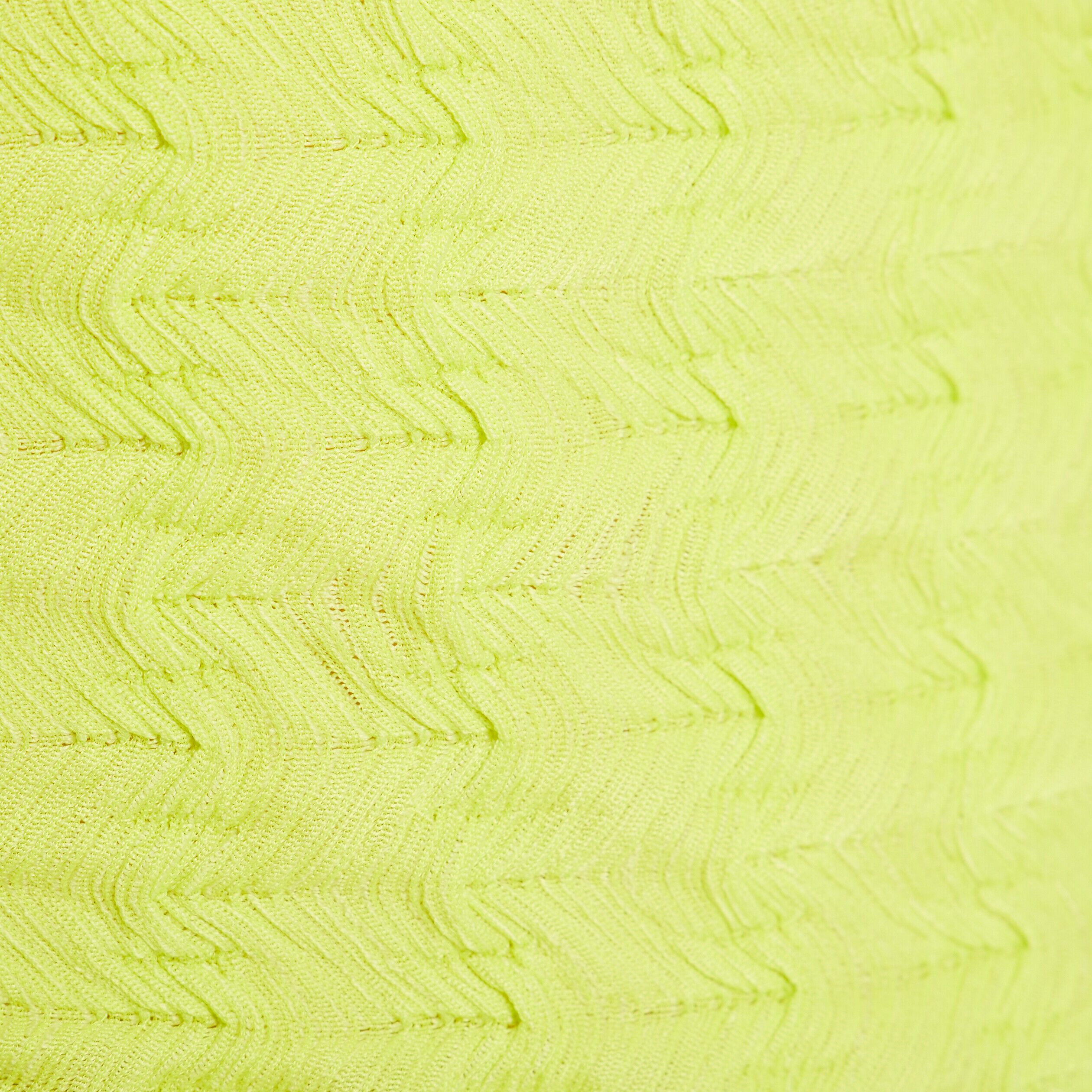 Blouse manches courtes gaufré jaune citron femme | Cache Cache
