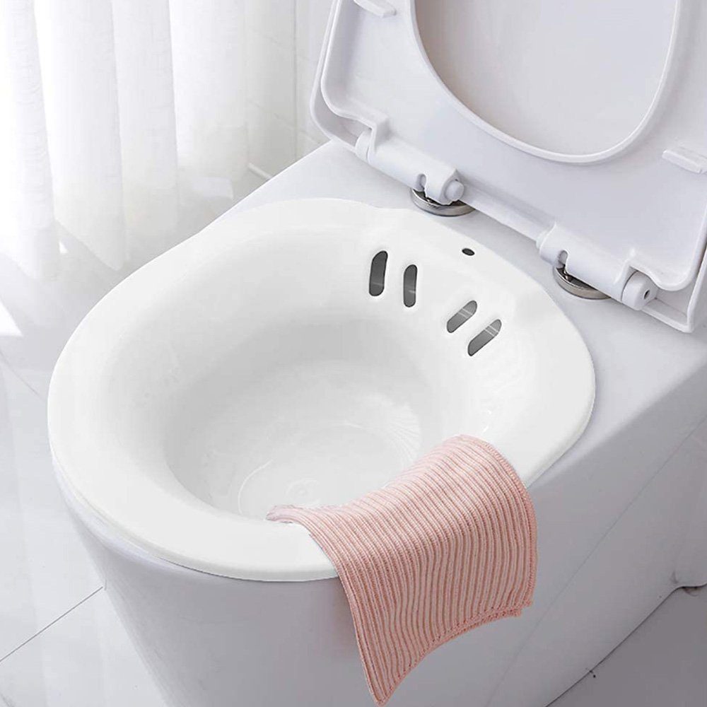 NUODWELL Bidet Sitzbad für die Toilette Bidet Einsatz für Toilette Tragbares Sitzbad