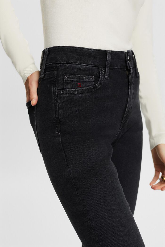 Skinny Jeans mit hohem Bund