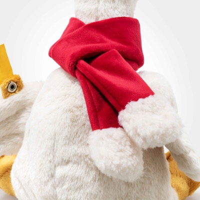 Cosy Christmas Gilda Gans, 26 cm, weiß