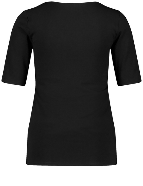 Halbarmshirt mit weitem Ausschnitt